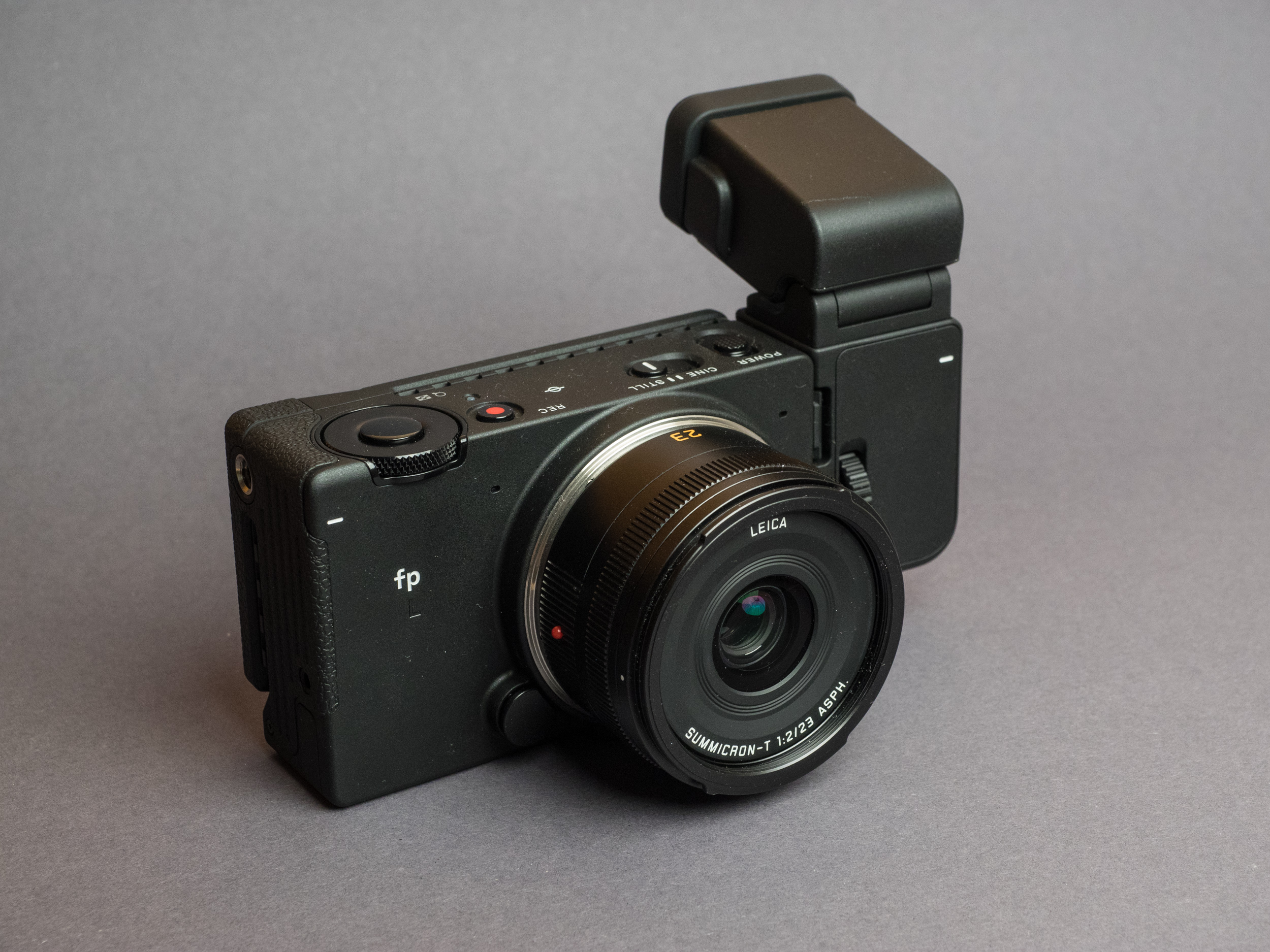 Sigma fpL camera with Leica APS-C lens 23/2